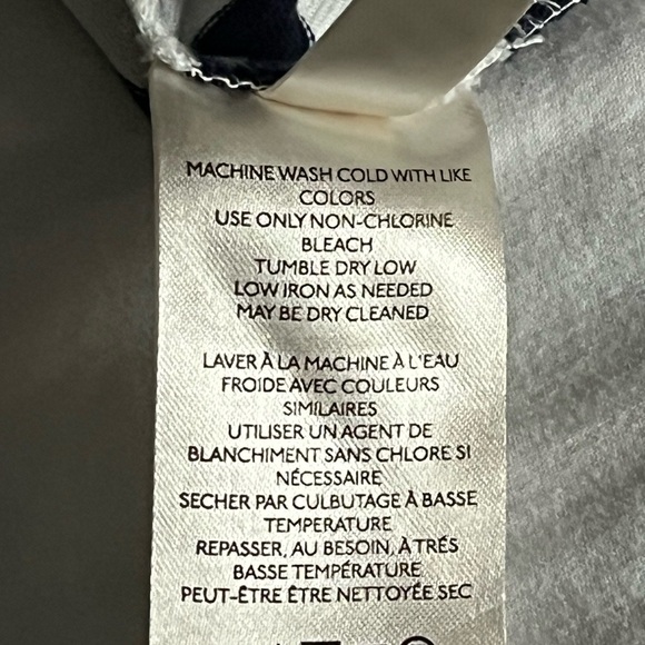 Anthropologie Black and White Striped Short Sleeve Tee - Picture 12 of 14